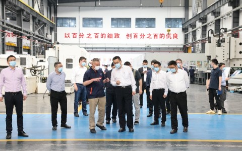 浙江省副省长卢山调研通宝TB股份